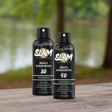 slam sunscreen lotion.